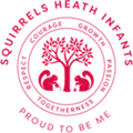 Squirrels Heath Infant School logo